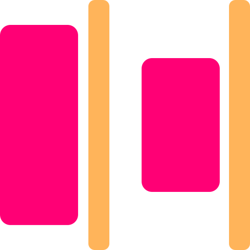 Alignment Generic color fill icon