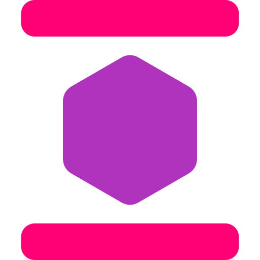 육각형 Generic color fill icon