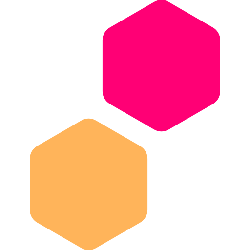 Шестиугольники Generic color fill иконка