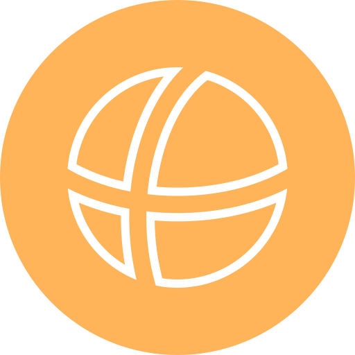 Sphere Generic color fill icon