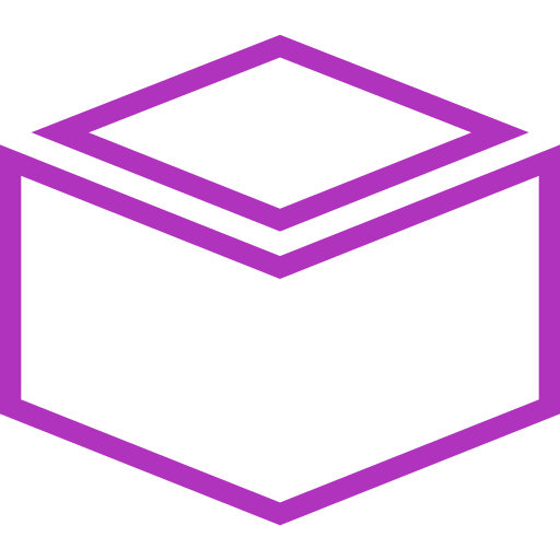 Cube Generic color outline icon