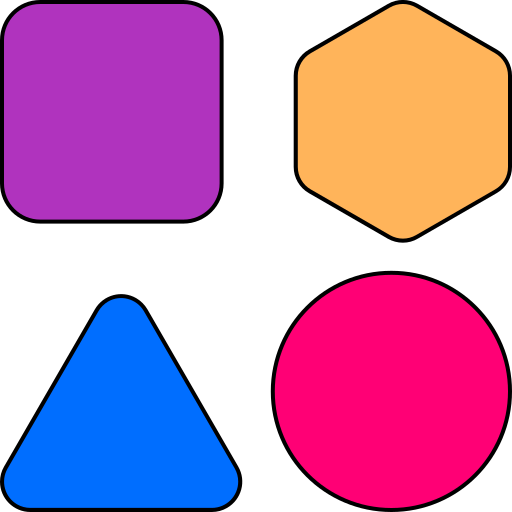 formes Generic color lineal-color Icône