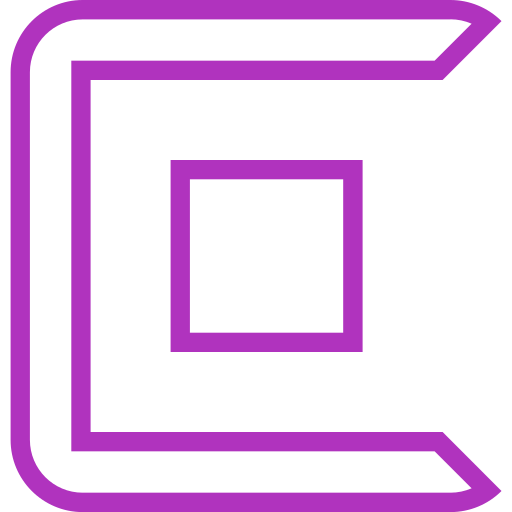 carré Generic color outline Icône