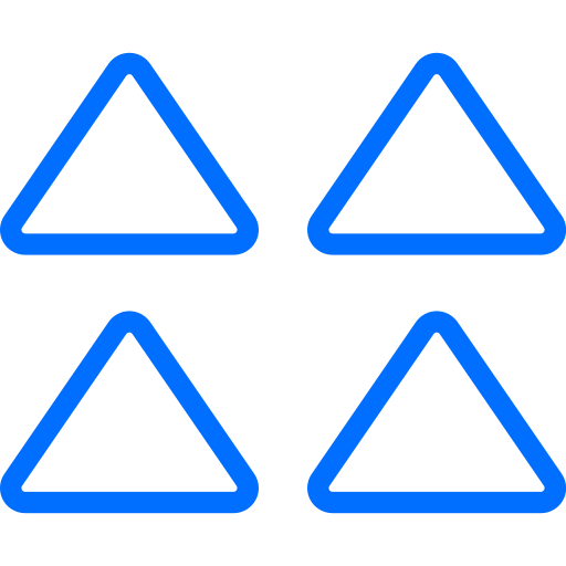 삼각형 Generic color outline icon