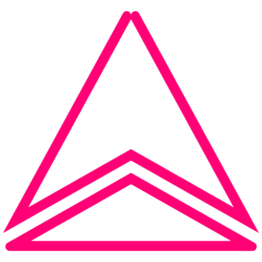 Tetrahedron Generic color outline icon