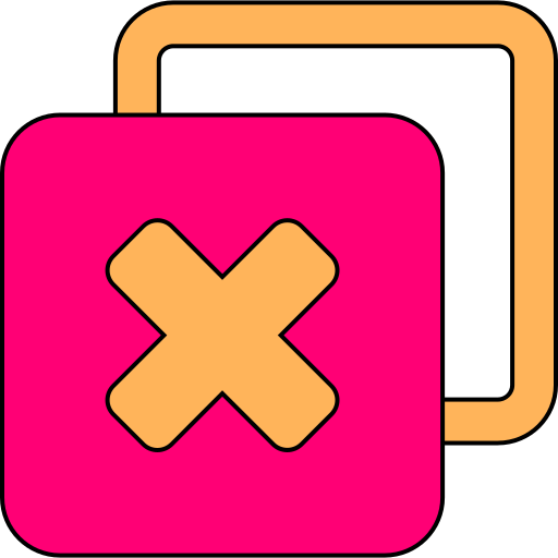 Close Generic color lineal-color icon