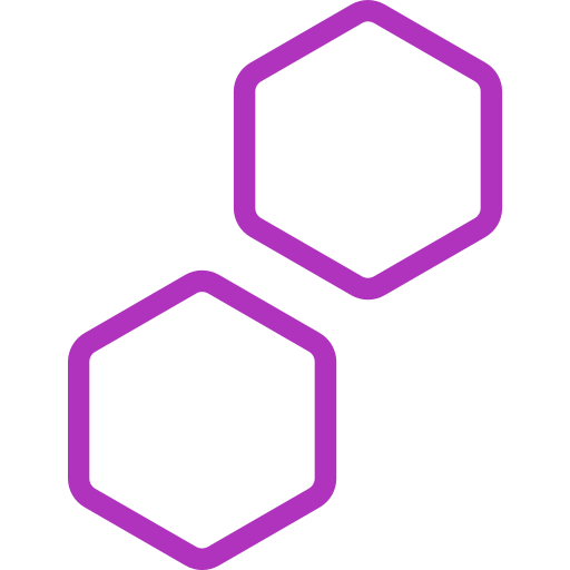hexagones Generic color outline Icône