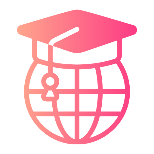 グローバル教育 Generic gradient fill icon