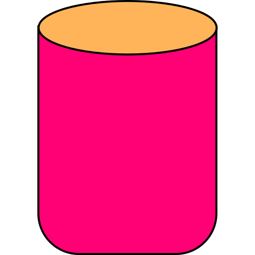 Цилиндр Generic color lineal-color иконка