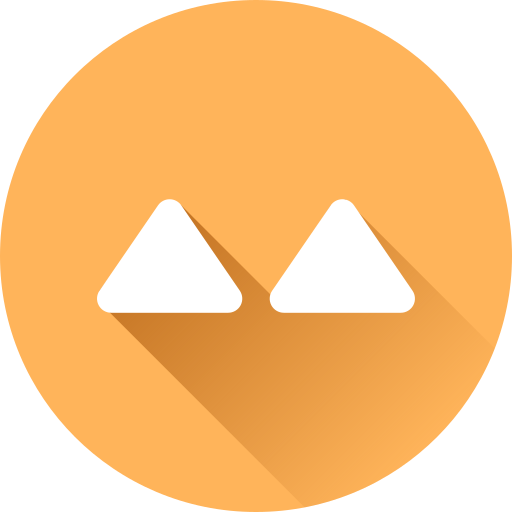trójkąty Generic gradient fill ikona