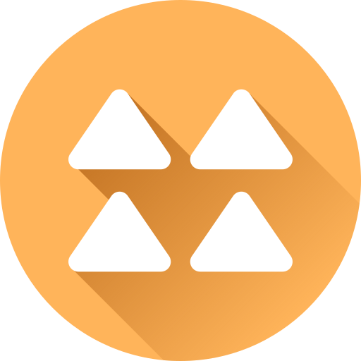 triangulos Generic gradient fill icono