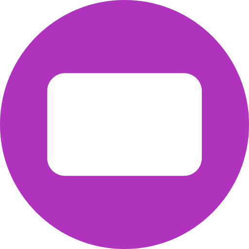 Rounded rectangle Generic color fill icon