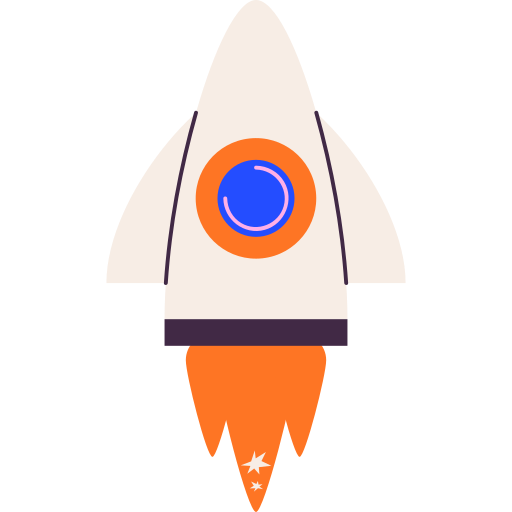 로켓 Generic Sticker Color Fill icon