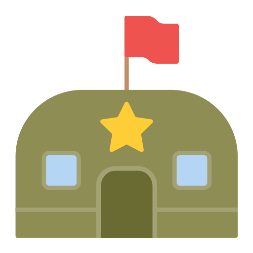 군대 Generic color fill icon