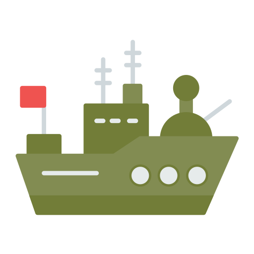 Army Generic color fill icon