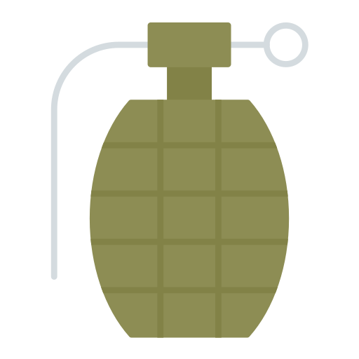 grenade Generic color fill Icône