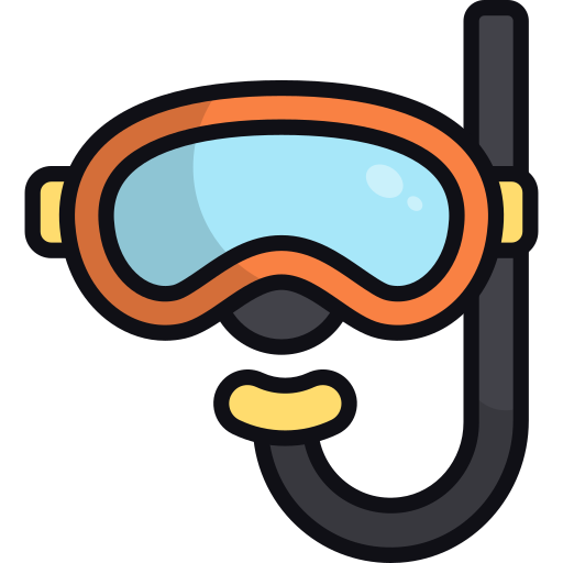Snorkeling Generic color lineal-color icon