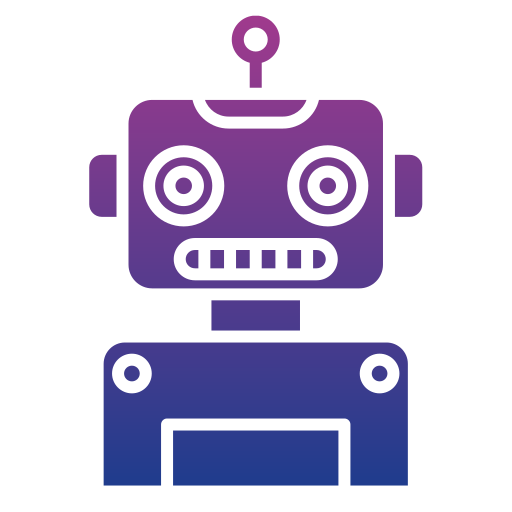 robot Generic gradient fill ikona
