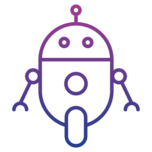 robótica Generic gradient outline icono