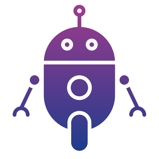 robótica Generic gradient fill icono