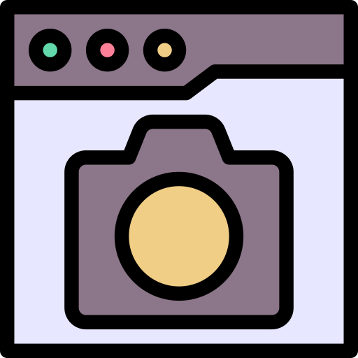 câmera Generic color lineal-color Ícone