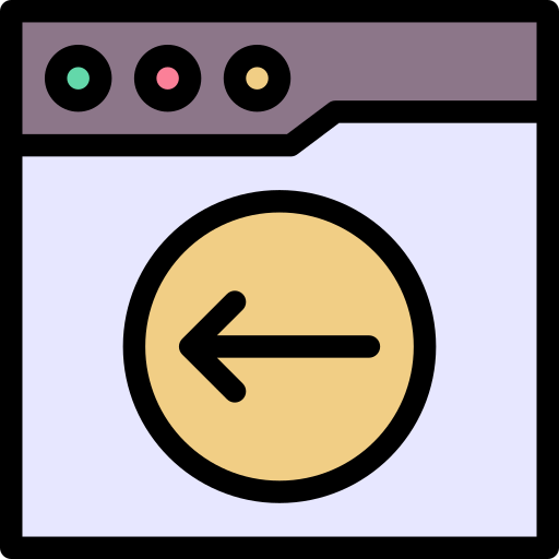 左矢印 Generic color lineal-color icon