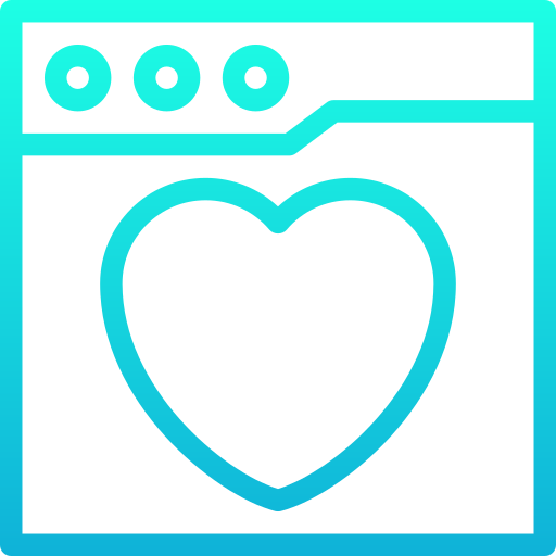 사랑 Generic gradient outline icon