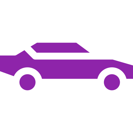 Car Generic color fill icon