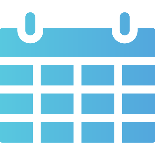 kalender Generic gradient fill icon