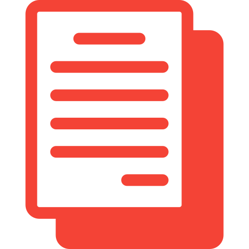 Document Generic color fill icon