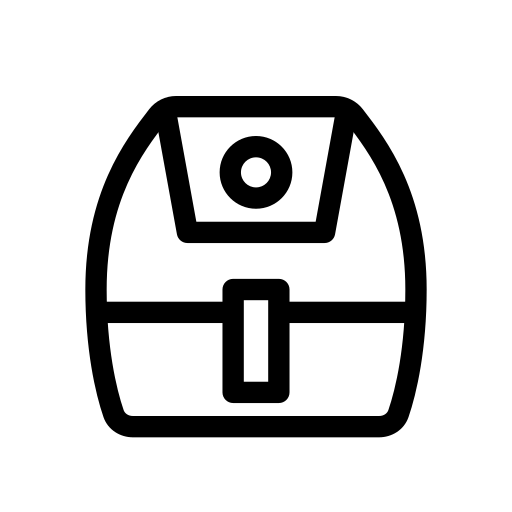 エアフライヤー Generic black outline icon