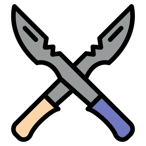 cuchilla Generic color lineal-color icono