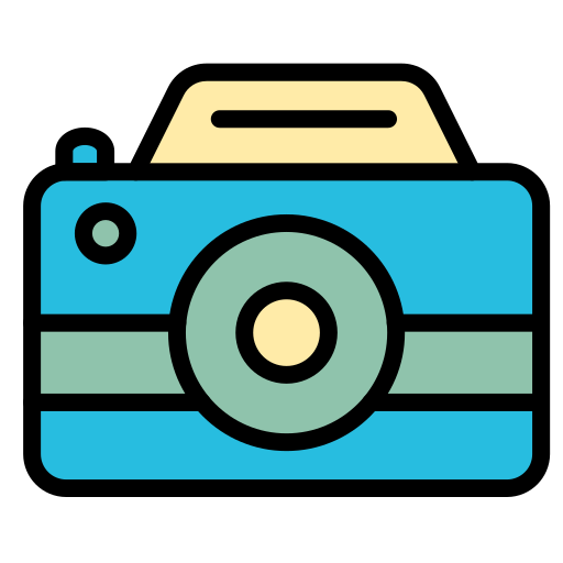 digitalkamera Generic color lineal-color icon