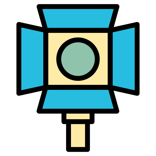 스포트라이트 Generic color lineal-color icon