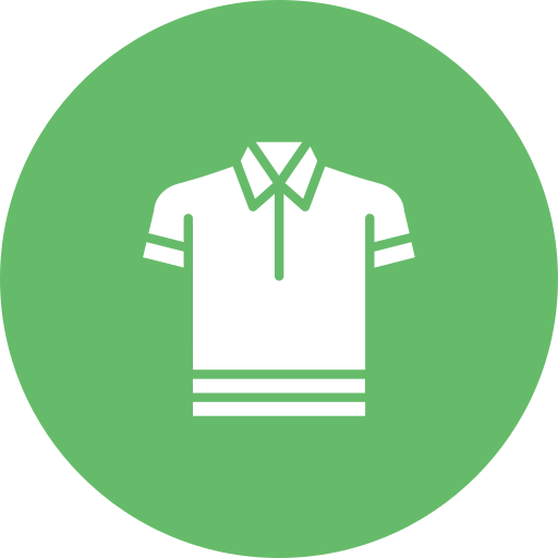 폴로 셔츠 Generic color fill icon