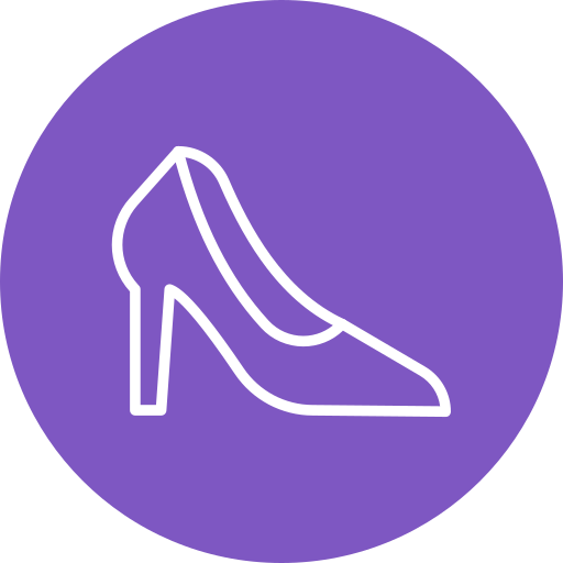 High heels Generic color fill icon