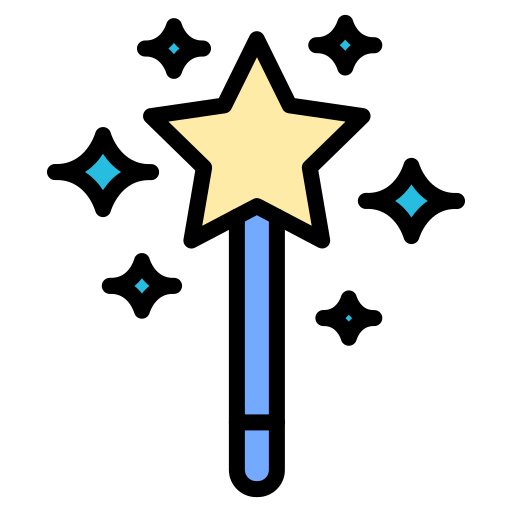 Magic wand Generic color lineal-color icon