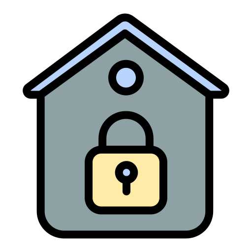 bezpieczeństwo w domu Generic color lineal-color ikona