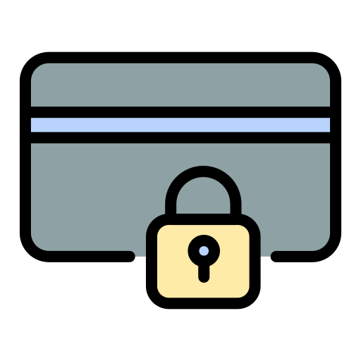 bezpieczeństwo karty Generic color lineal-color ikona