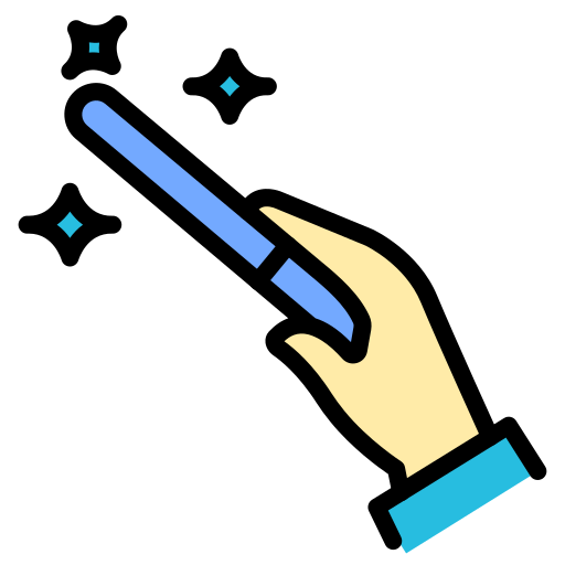 Magic wand Generic color lineal-color icon