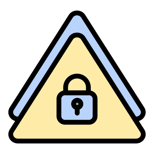 bloqueo de seguridad Generic color lineal-color icono