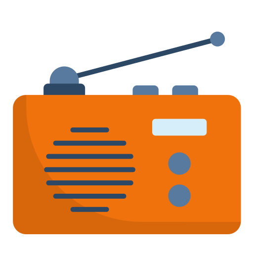 caja de radio Generic color fill icono