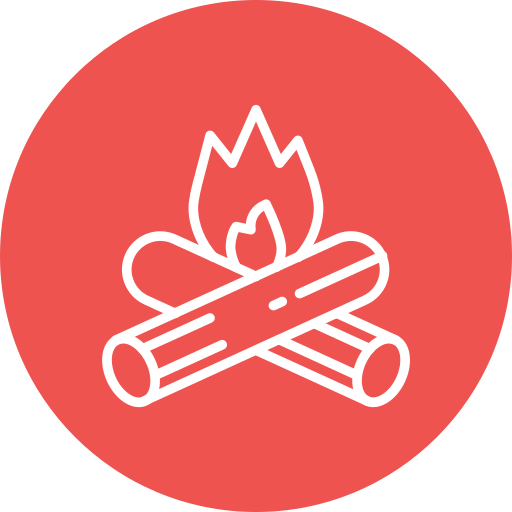 Campfire Generic color fill icon