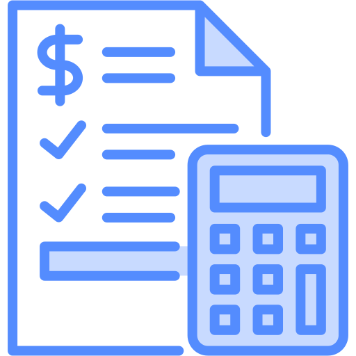 Tax calculate Generic color lineal-color icon