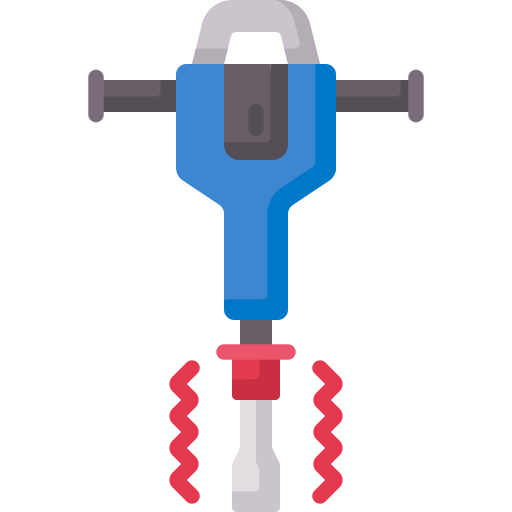 Jackhammer Special Flat icon