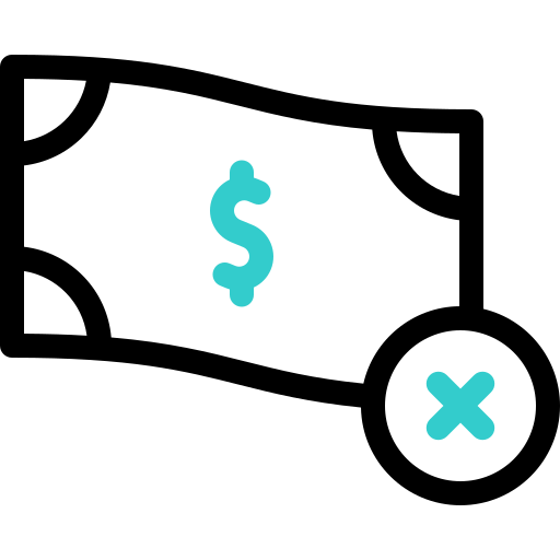 Cashless payment Basic Accent Outline icon