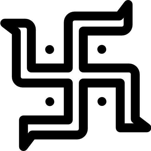 svastica Basic Rounded Lineal icona