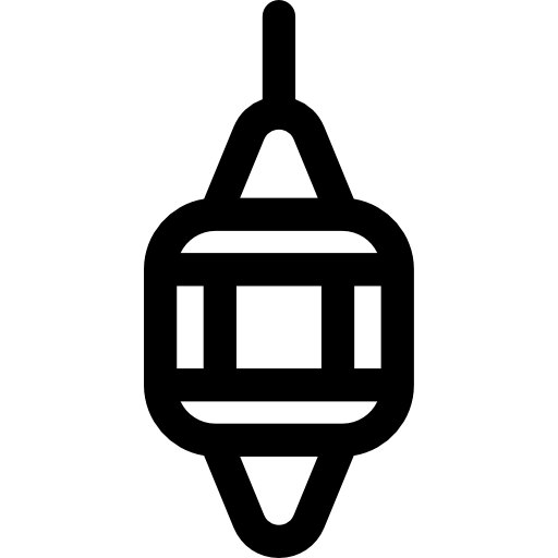 linterna Basic Rounded Lineal icono