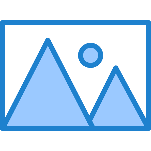 風景 srip Blue icon