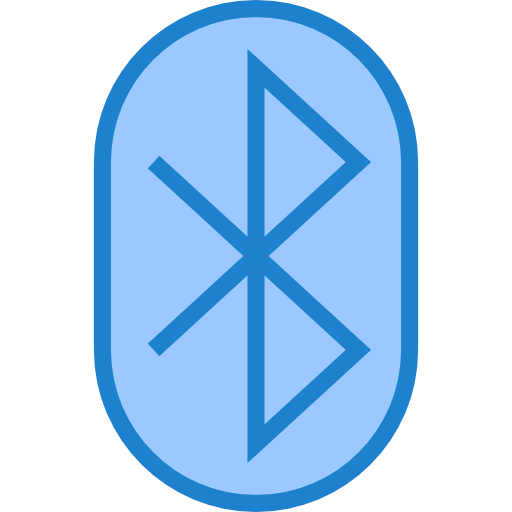 bluetooth srip Blue icoon
